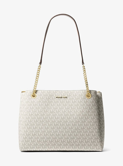 Soho Medium Signature Logo Tote Bag