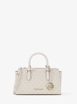 Arden Small Signature Logo Messenger Bag