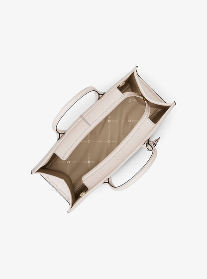 Mirella Medium Logo Debossed Satchel