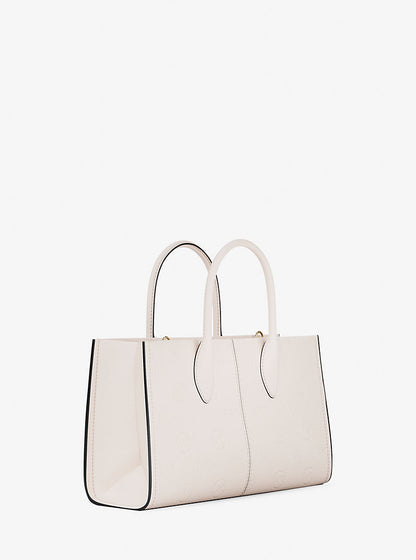 Mirella Medium Logo Debossed Satchel