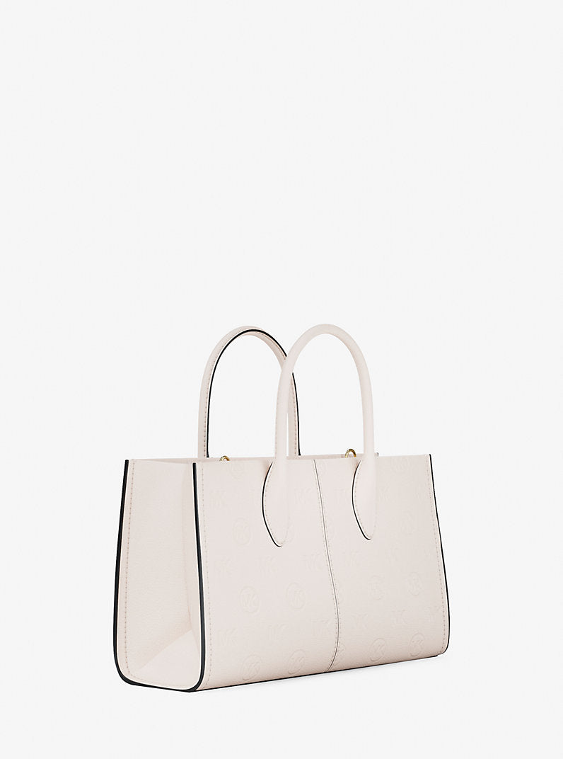Mirella Medium Logo Debossed Satchel