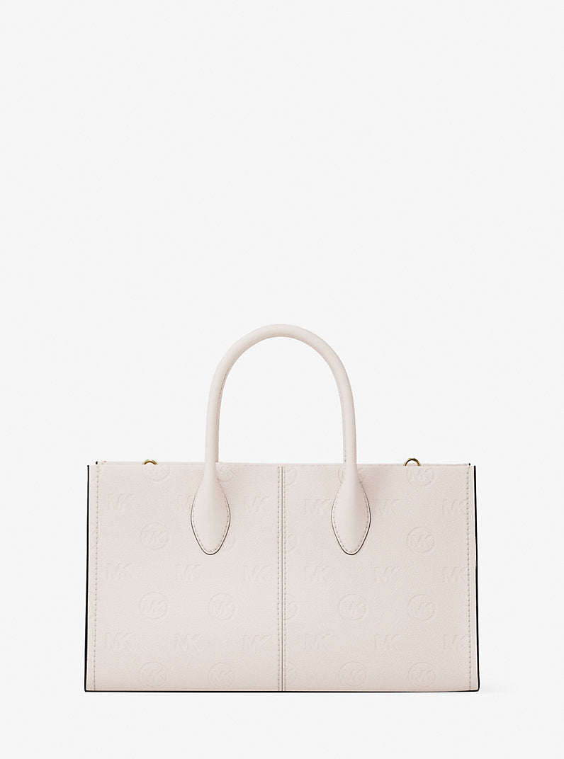 Mirella Medium Logo Debossed Satchel