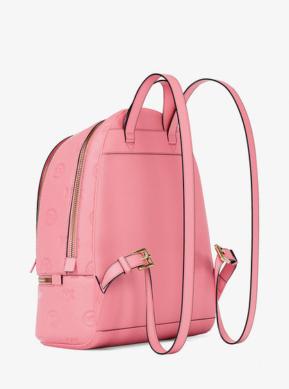 Rhea Medium Logo Debossed Backpack