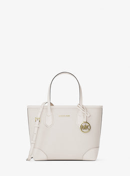 Eva Extra-Small Saffiano Leather Convertible Tote Bag