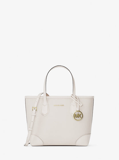 Eva Extra-Small Saffiano Leather Convertible Tote Bag