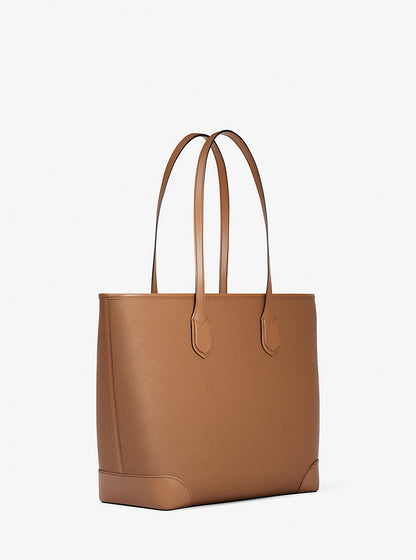 Eva Large Saffiano Leather Tote Bag