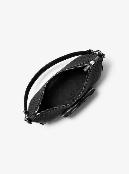 Merritt Small Signature Logo Convertible Crossbody Bag