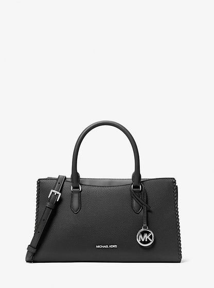 Arden Medium Top-Zip Satchel