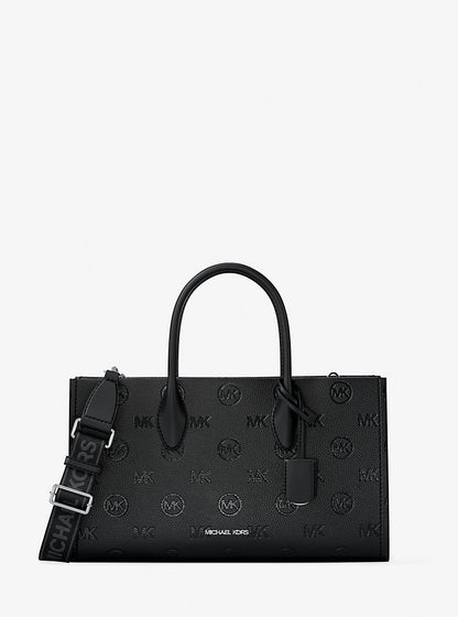 Mirella Medium Logo Debossed Satchel
