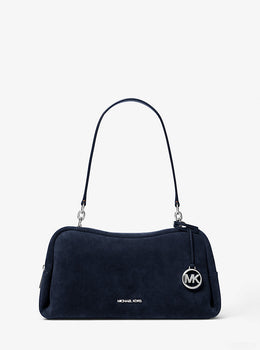 Cecily Medium Suede Shoulder Bag
