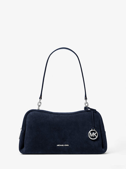 Cecily Medium Suede Shoulder Bag