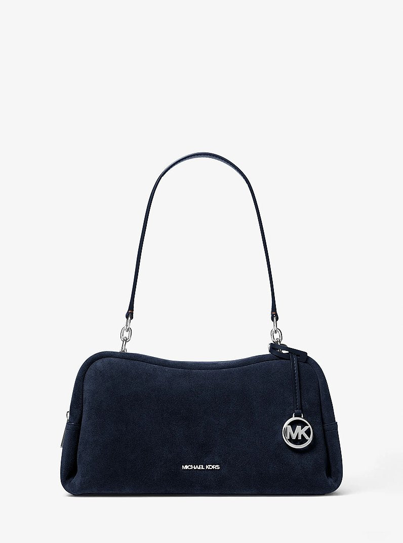 Cecily Medium Suede Shoulder Bag