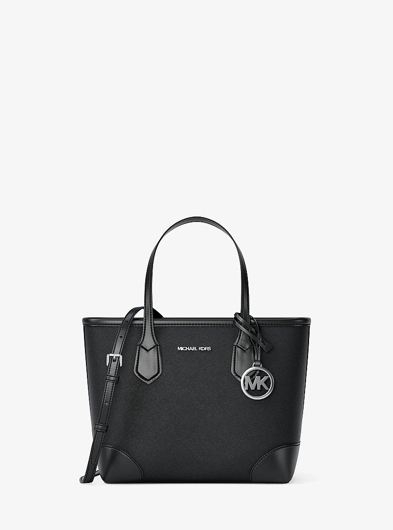 Eva Extra-Small Saffiano Leather Convertible Tote Bag