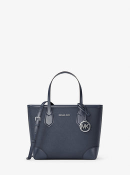 Eva Extra-Small Saffiano Leather Convertible Tote Bag