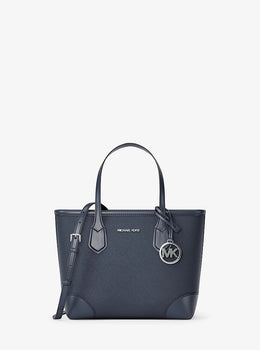 Eva Extra-Small Saffiano Leather Convertible Tote Bag