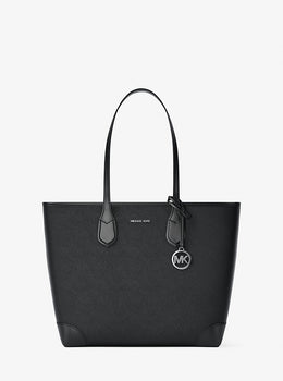 Eva Large Saffiano Leather Tote Bag