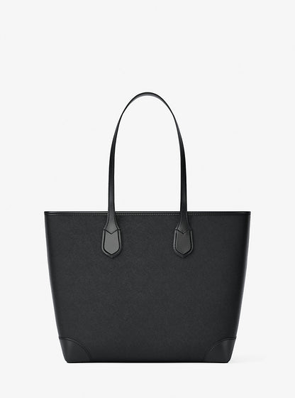 Eva Large Saffiano Leather Tote Bag