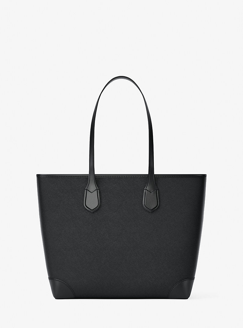 Eva Large Saffiano Leather Tote Bag