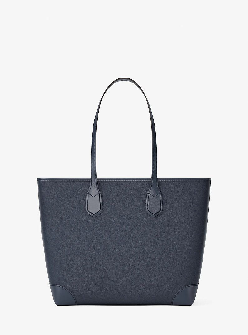 Eva Large Saffiano Leather Tote Bag