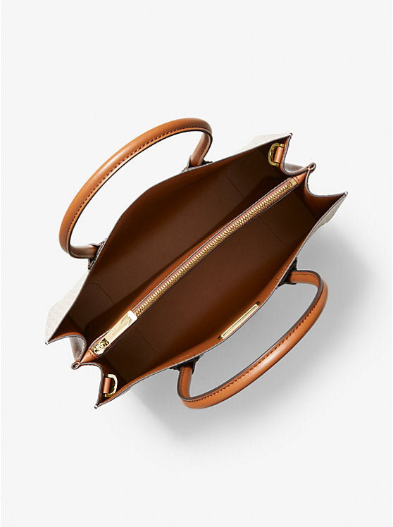 Michael Kors Mercer Large Logo Accordion Tote Bag - Bags | Shop From The Mirage