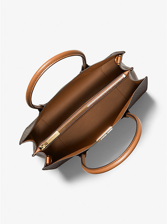 Michael Kors Mercer Large Logo Accordion Tote Bag - Bags | Shop From The Mirage