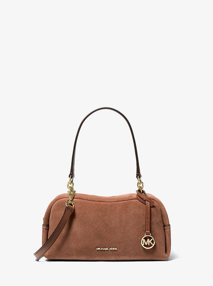 Cecily Small Suede Shoulder Bag