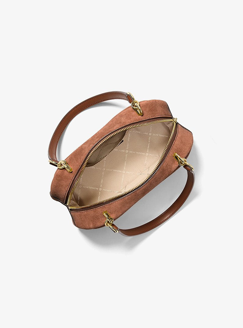 Cecily Small Suede Shoulder Bag