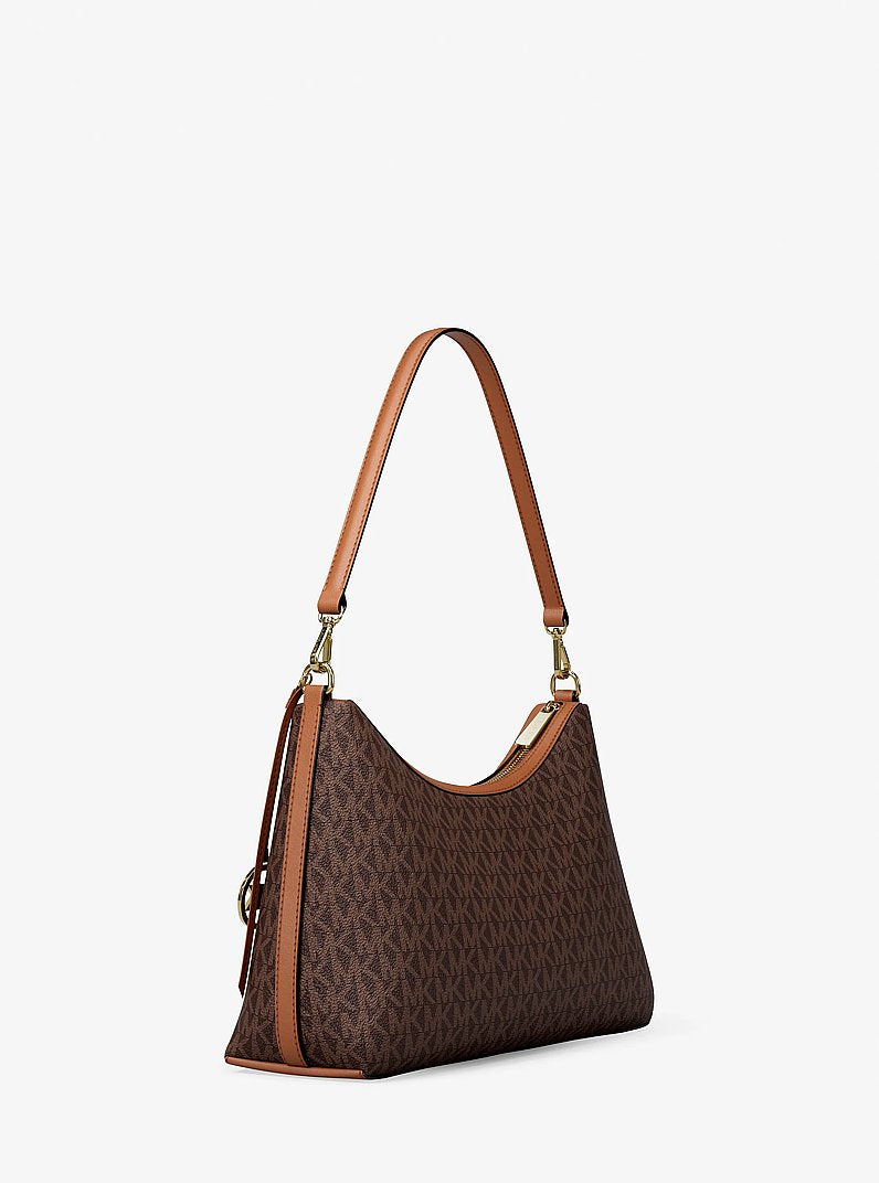 Sammy Medium Signature Logo Convertible Shoulder Bag