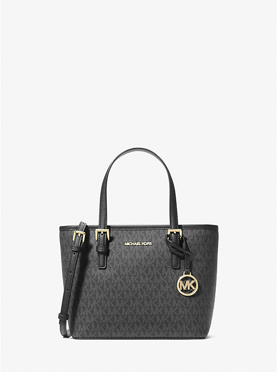 Michael Kors Jet Set Travel Extra-Small Logo Top-Zip Tote Bag - Bags | Shop From The Mirage