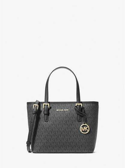 Michael Kors Jet Set Travel Extra-Small Logo Top-Zip Tote Bag - Bags | Shop From The Mirage