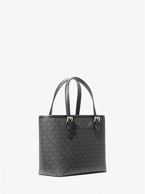 Jet Set Travel Extra-Small Logo Top-Zip Tote Bag