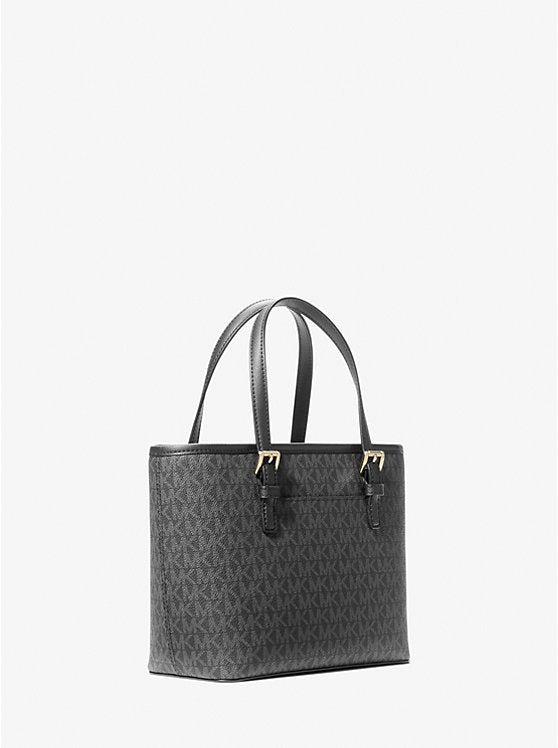 Jet Set Travel Extra-Small Logo Top-Zip Tote Bag