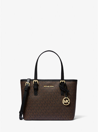 Michael Kors Jet Set Travel Extra-Small Logo Top-Zip Tote Bag - Bags | Shop From The Mirage