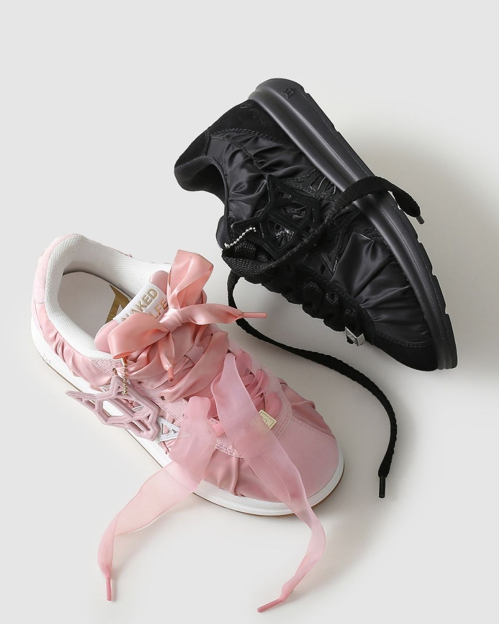 Expensed Pink Satin Scrunch