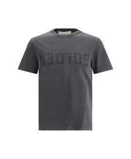 Golden Goose Logoed T-Shirt with Vintage Touch