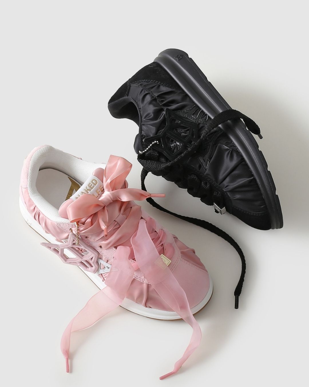 Expensed Pink Satin Scrunch