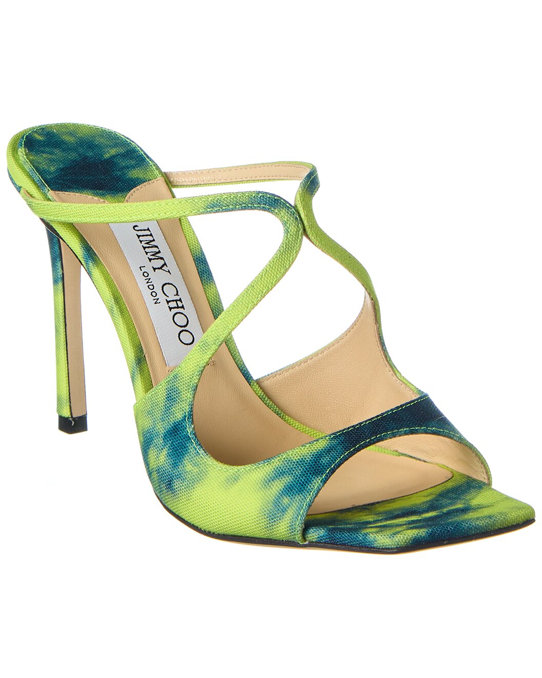 Jimmy Choo Anise 95 Denim Sandal