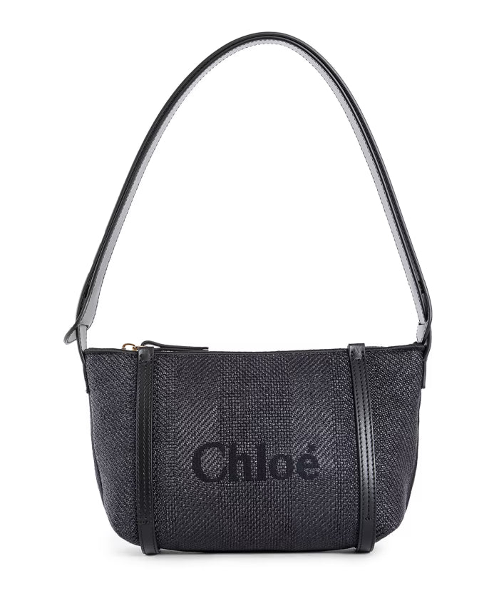 Woven Raffia Shoulder Bag