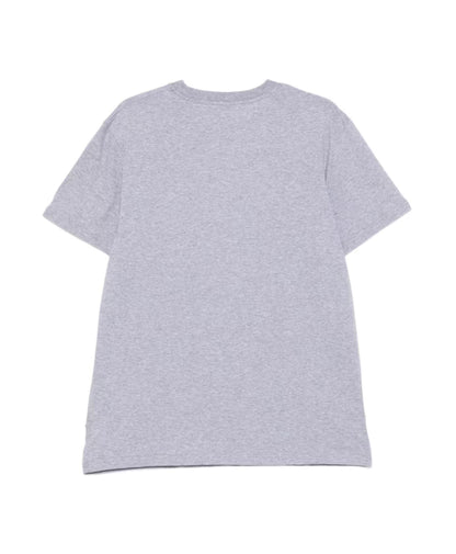Moschino Casual Logo Embroidered Tee Grey