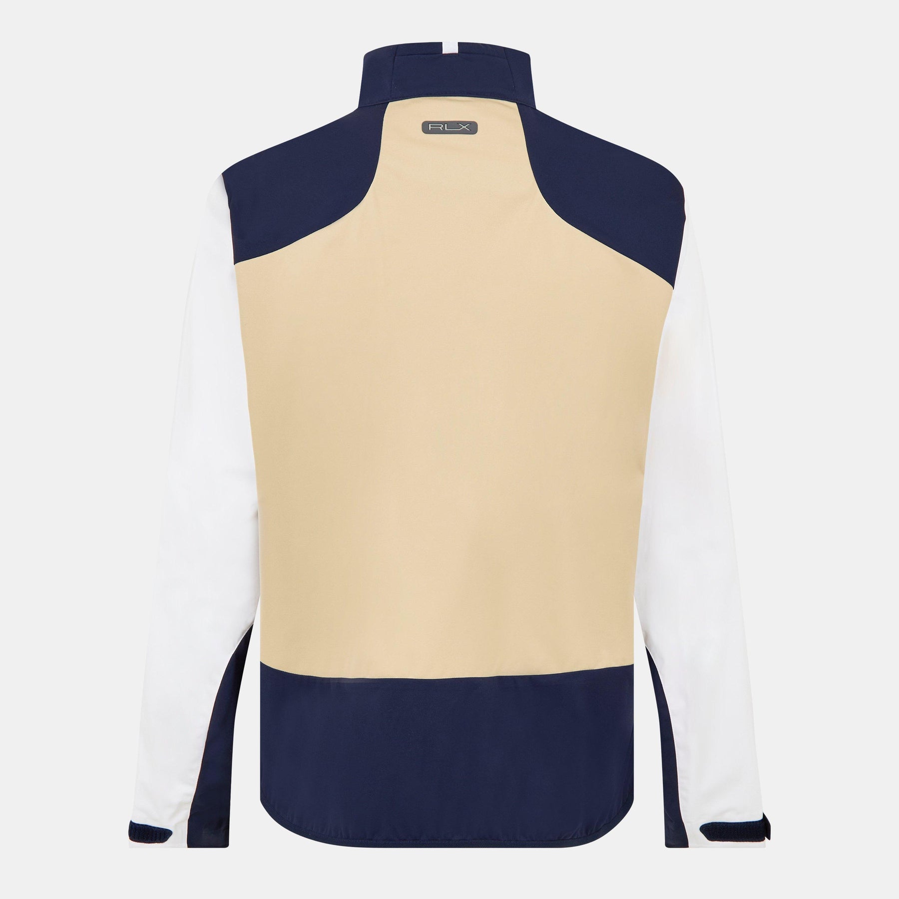 Men's Black Full-Zip Performance Golf Jacket