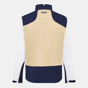 Men's Black Full-Zip Performance Golf Jacket