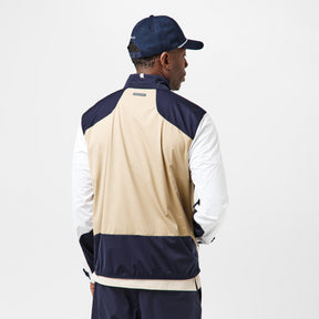 Men's Black Full-Zip Performance Golf Jacket