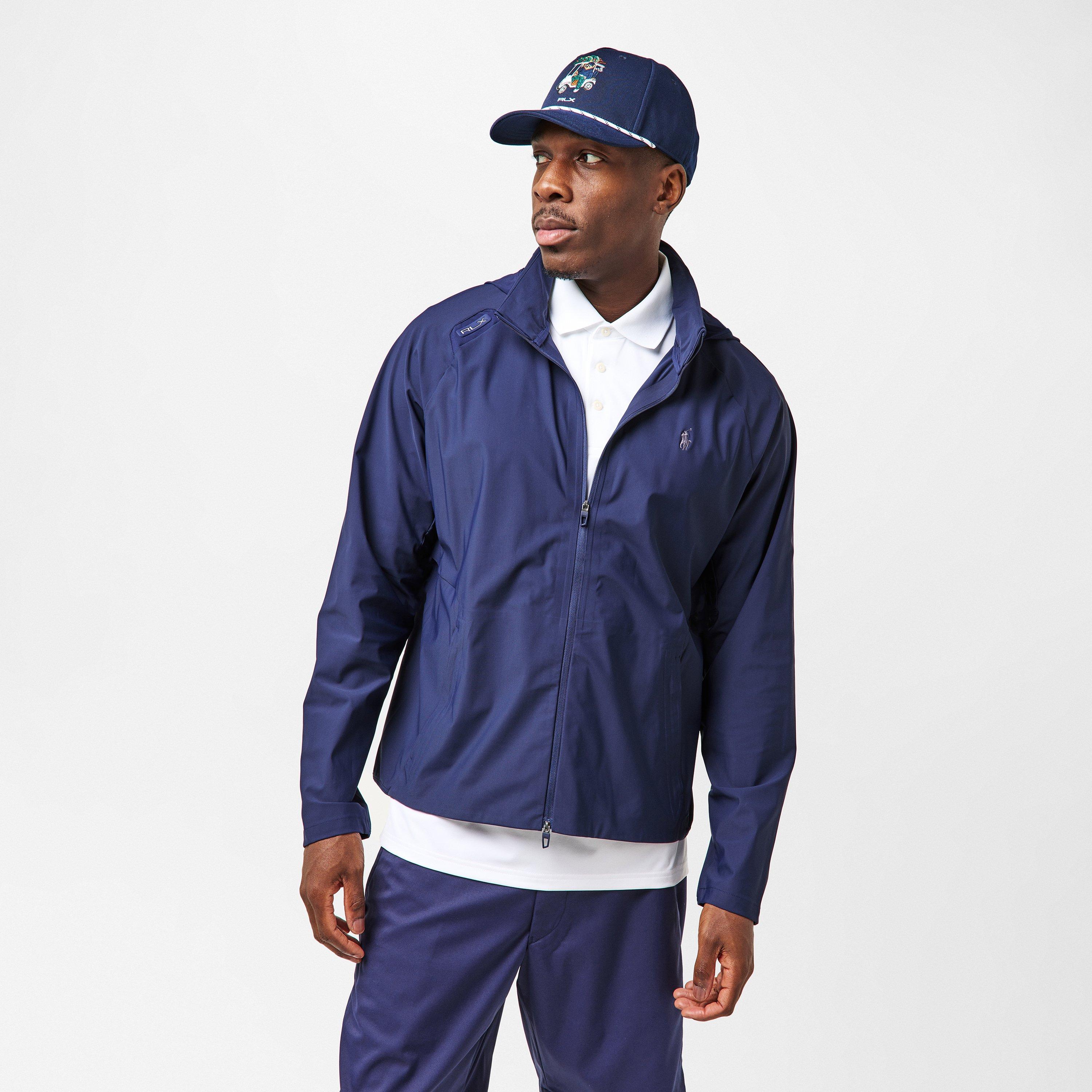 Men's Performance Woven Full-Zip Golf Jacket