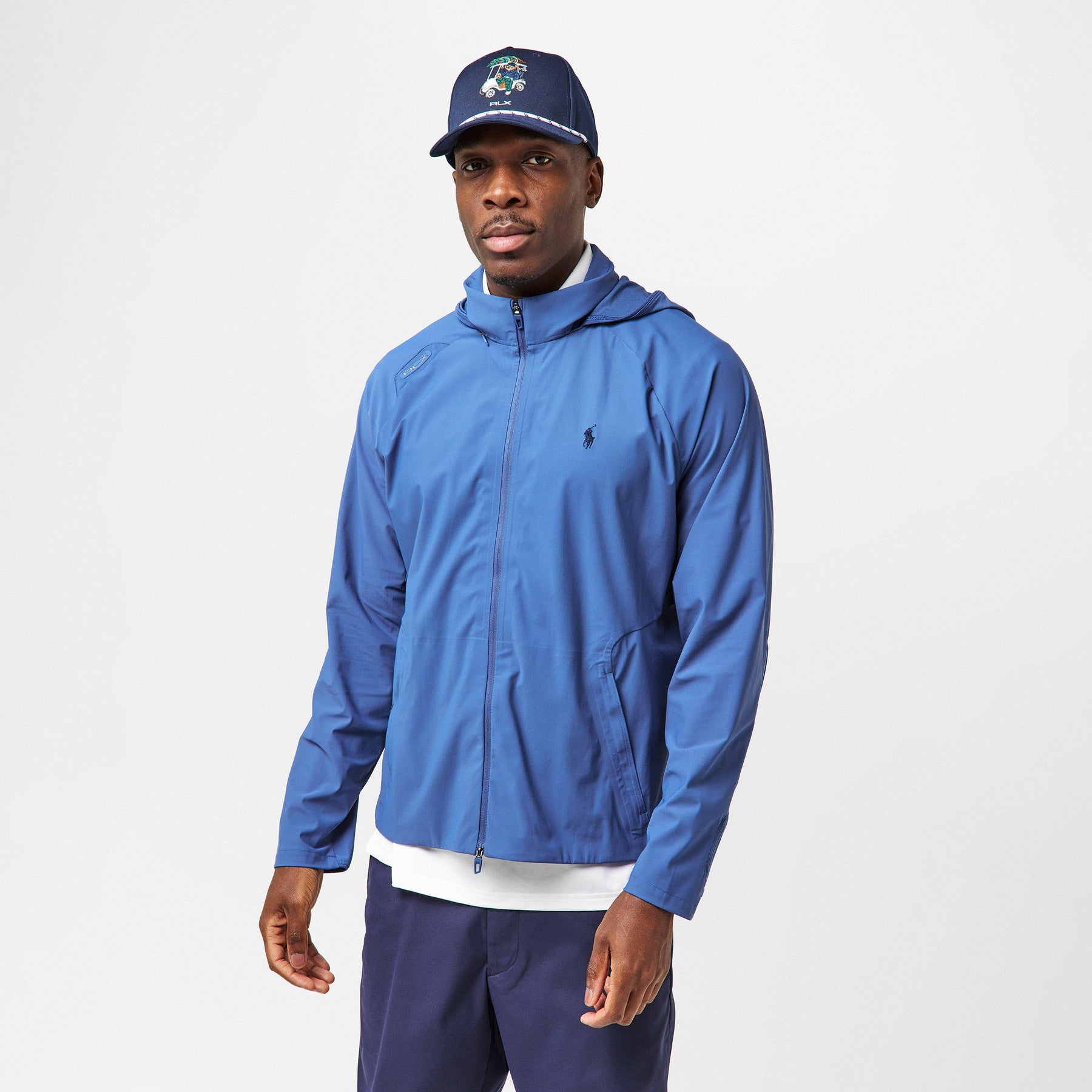 Men's Performance Woven Full-Zip Golf Jacket