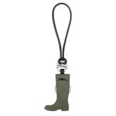Longcharm Keyring Khaki - Leather