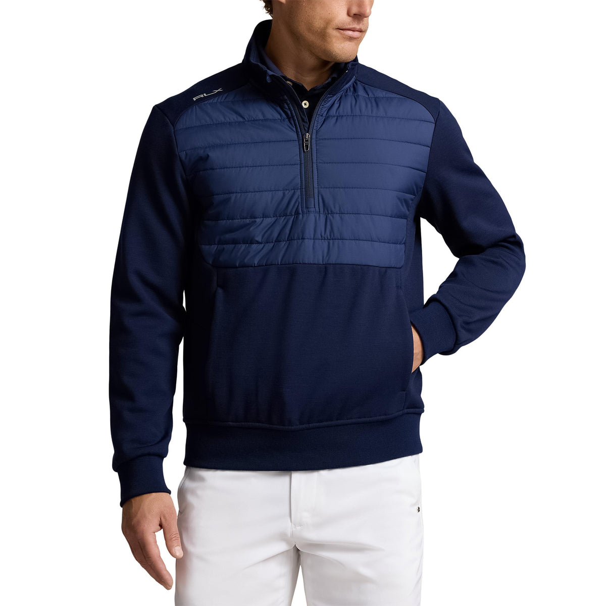 Hybrid Half-Zip Pullover