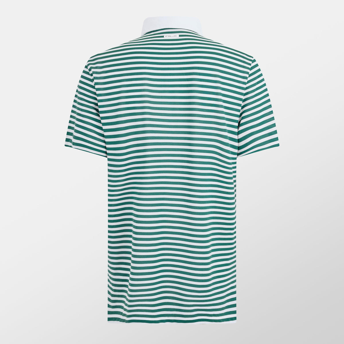 Men's Thin Stripe Short-Sleeve Performance Polo Shirt