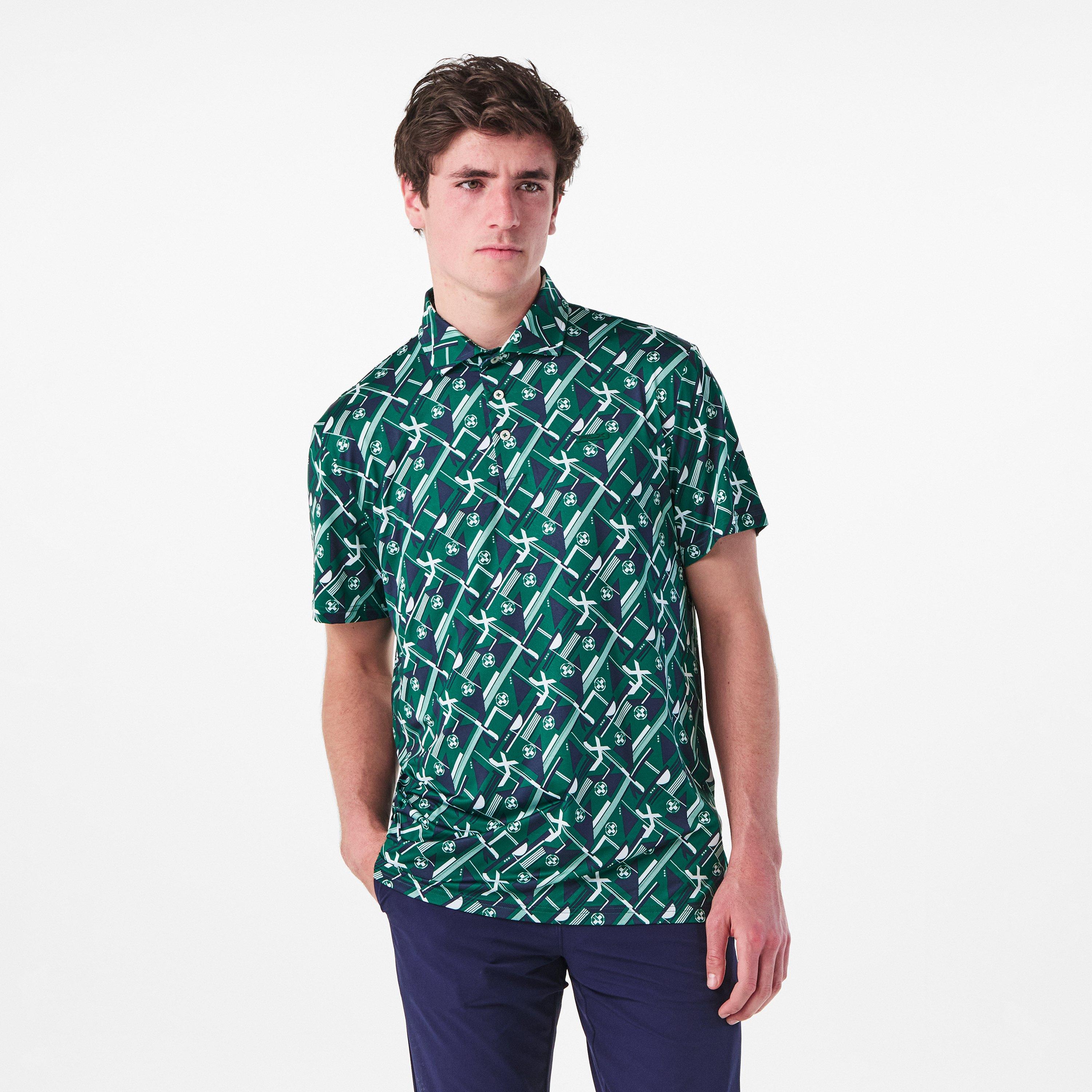 Men's RLX Graphic Short-Sleeve Performance Polo Shirt