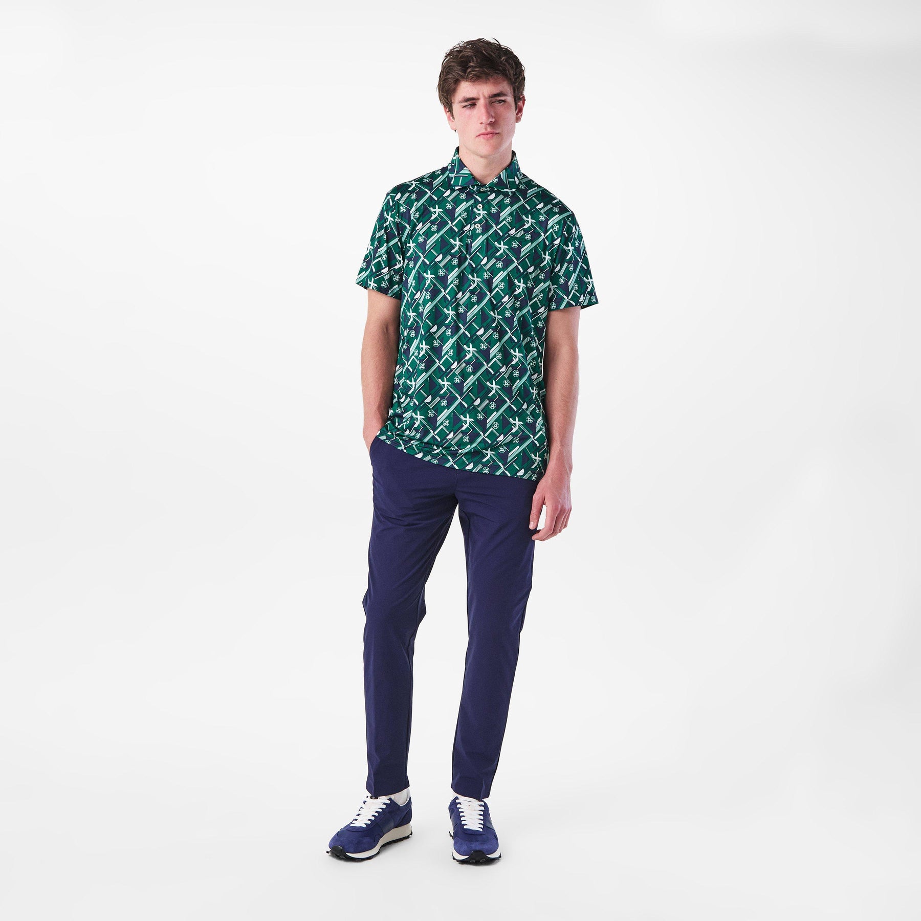 Men's RLX Graphic Short-Sleeve Performance Polo Shirt