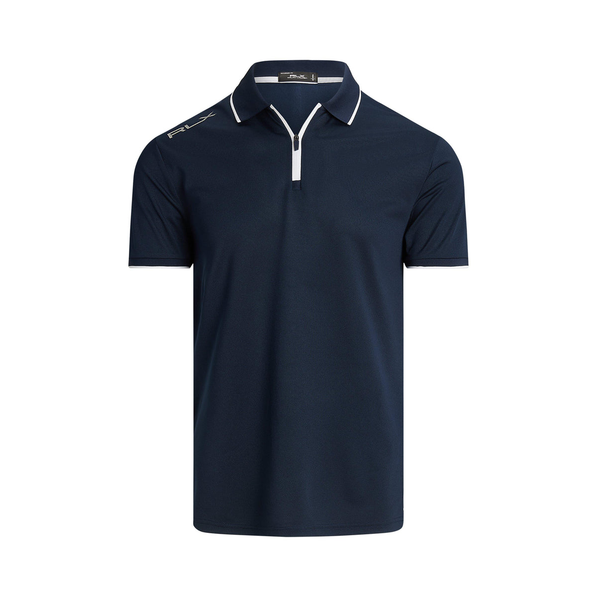 Tailored Fit Performance Zip Polo Shirt